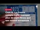 VIDEO. CARTE. La France compte-t-elle vraiment plus de jours fériés que ses voisins européens ?