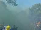 Tour de France 2025 Toulouse : Un homme se fait plaquer par un CRS à Pech-David pour avoir allumé un fumigène