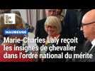 A Maubeuge, Marie-Charles Laly reçoit les insignes de chevalier dans l'ordre national du mérite