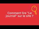 Comment lire mon journal en ligne ?