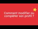 Comment modifier ou compléter mon profil (coordonnées, numéro d'abonné, téléphone, etc.) ?
