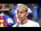VIDÉO. FC Barcelone : « En dehors du centre d'entraînement, je profite de ma vie », dit Lamine Yamal