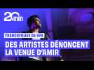 Des artistes dénoncent la présence du chanteur Amir à un festival