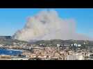 À Martigues, l'incendie ravage près de 240 hectares