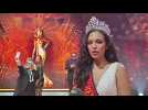 Miss Belgien Kenza Ameloot nach ihrer Wahl im Februar 2024