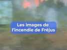 Vos images de l'incendie de Fréjus, au bord de l'autoroute A8