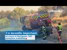 Un important incendie en cours à Martigues