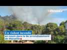 Marseille : un violent incendie en cours entre le Roy d'Espagne et Sormiou