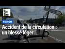 Accident de la circulation à Roncq : un blessé léger