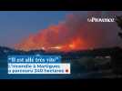 Il est allé très vite : l'incendie à Martigues a parcouru 240 hectares