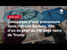 VIDEO. Limogeage d'une procureure dans l'affaire Epstein, fille d'un ex-chef du FBI bête noire de Trump