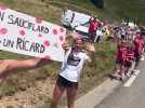 Tour de France : la foule massée dans le col des Borderes