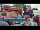 Julien Lepers au camping à Erquy
