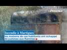 Incendie à Martigues : les maisons de ces habitants ont échappé de justesse aux flammes
