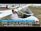 « Barberey c'est le berceau de « mon » aviation » : Pierre Lecoq de retour dans l'aube 77 ans après son premier vo
