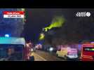 VIDÉO. Les pompiers luttent contre un incendie dans le centre-ville de Vannes