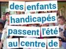 Des enfants handicapés passent l'été au centre de loisirs