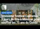 Troisième California Festival : 3 jours de fête à Mimizan pour fêter les 75 ans du Combi Volkswagen