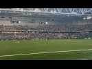 Les supporters de Hammarby mettent l'ambiance avant le match (2/2)