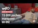 Don de sang : les dons manquent en été
