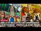 Nigloland vient d'inaugurer sa 44e attraction : la maison de Niglo et Niglotte