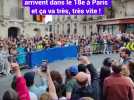 TDF : Les coureurs arrivent dans le 18e à Paris... et ça va très, très vite !