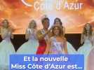 Et la nouvelle Miss Côte d'Azur est ...
