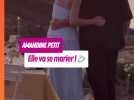 Amandine Petit : Elle va se marier !