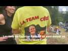 VIDÉO. Tour de France femmes. On a suivi l'étape finistérienne avec le fan club de Cédrine Kerbaol