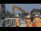 VIDEO. Des travaux de grandes ampleur sur ce pont en Sarthe