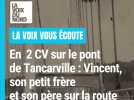 Souvenirs de vacances d'antan (3/6) : Vincent et sa famille en 2 CV sur le pont de Tancarville