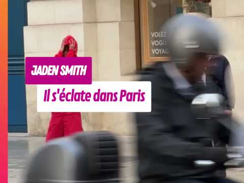VIDEO : Jaden Smith : il s'clate dans les rue de Paris
