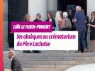 Obsèques Loik Le Floch Prigent au crématorium du Père Lachaise