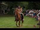 VIDÉO. À l'abbaye de la Lucerne, les Vikings s'installent pour un week-end immersif