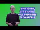 Le petit-déjeuner, repas clé pour nos graines de champions ?