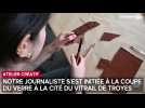 Un atelier créatif à la Cité du vitrail de Troyes pour s'initier à la coupe du verre