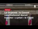 VIDEO. Loi Duplomb : le Conseil constitutionnel devrait trancher « a priori » le 7 août