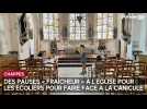 Des pauses « fraîcheur » à l'église pour les écoliers de Chappes pour faire face à la canicule