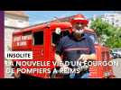 A la découverte du fourgon vintage des sapeurs-pompiers de Loivre