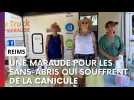 Eau fraîche, glaces... A Reims, une maraude pour venir en aide aux SDF touchés par la canicule