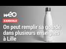 De l'eau gratuite dans les magasins de Lille pour lutter contre la canicule