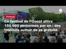 VIDEO. Ce festival de l'Ouest attire 150 000 personnes par an : des tensions autour de sa gratuité