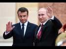 VIDÉO. Macron et Poutine renouent le dialogue après trois ans de silence