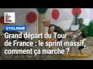 Tour de France : un sprint massif, comment ça marche ?
