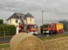 VIDEO. Des dégâts importants sur la maison touchée par la foudre à Vieux-la-Romaine près de Caen