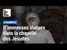 Les sculptures monumentales de Jean Cardot dans la chapelle des Jésuites