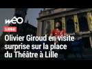 Olivier Giroud en visite surprise à Lille : il rejoint le LOSC
