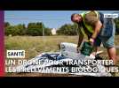 Un drone testé pour transporter les prélèvements biologiques entre Châlons et Reims