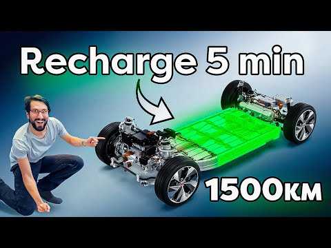 1500 km d'autonomie et recharge en 5 minutes - La voiture électrique fait un BOND en avant !