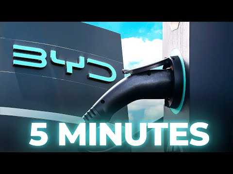BYD FRAPPE FORT ! Une recharge en 5 MINUTES